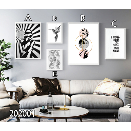 סט תמונות לבחירה והרכבה 202001