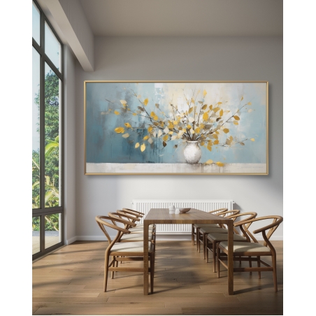 תמונת קנבס ממוסגרת לפינת אוכל דגם 1709238