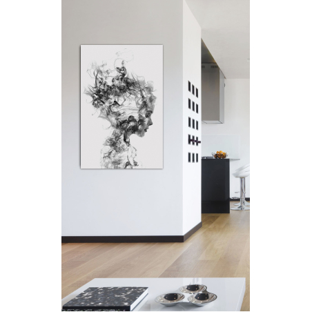 תמונה מעוצבתעל קנבס  דגם 85078