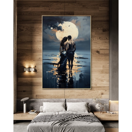 תמונת קנבס בסגנון רומנטי 