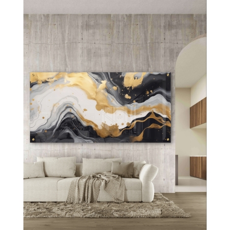 תמונת זכוכית אבסטרקט 