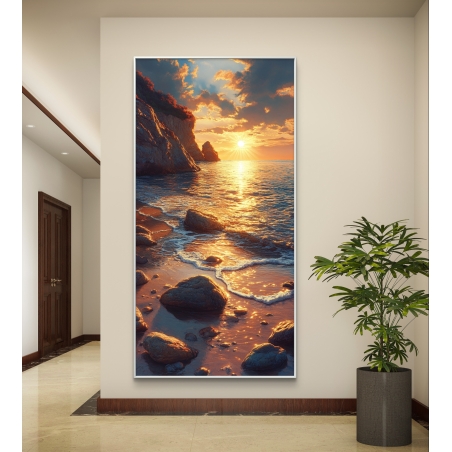 תמונה מודפסת על קנבס לאורך 