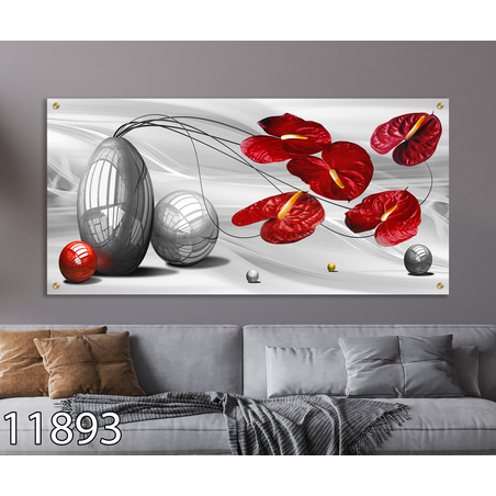 תמונת תלת מימד מדהימה לסלון לפינת אוכל או למשרד על קנבס או זכוכית במבחר מידות דגם-11893