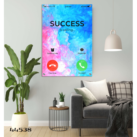 תמונת מוטיבציה על קנבס או על זכוכית לבחירתכם דגם 44538