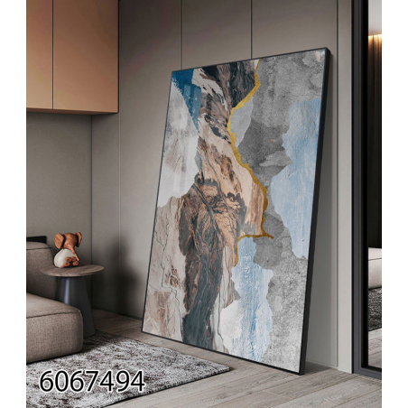 תמונת קנבס מעוצבת לסלון או למשרד בתלייה לאורך או לרוחב עם או בלי מסגרת דגם 6067494