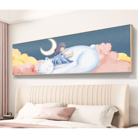 תמונת קנבס מיוחדת לחדר ילדות דגם--7384458