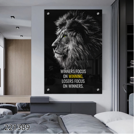 תמונת מוטיבציה על קנבס או על זכוכית לבחירתכם דגם 221389