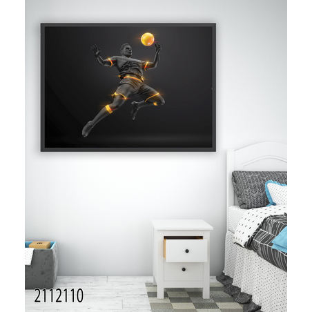 תמונה לחדר ילדים בנים-כדורגל דגם 2112110