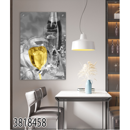 תמונה מעוצבת למטבח\פינת אוכל על קנבס או על זכוכית לבחירתכם דגם 3818458