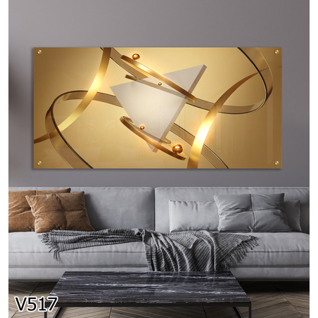 תמונה לסלון לפינת אוכל או למשרד על קנבס או זכוכית במבחר מידות דגם-V517