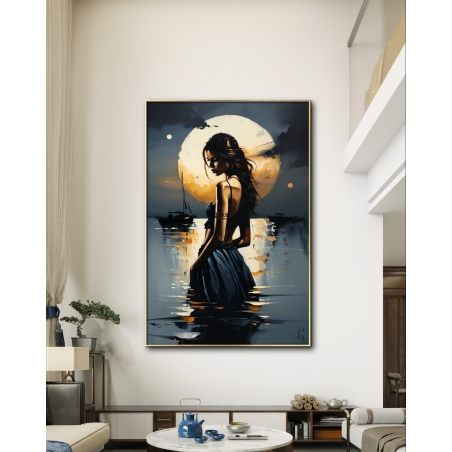 תמונת קנבס בסגנון רומנטי 