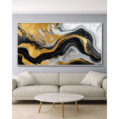 תמונת קנבס לסלון בסגנון אבסטרקט 