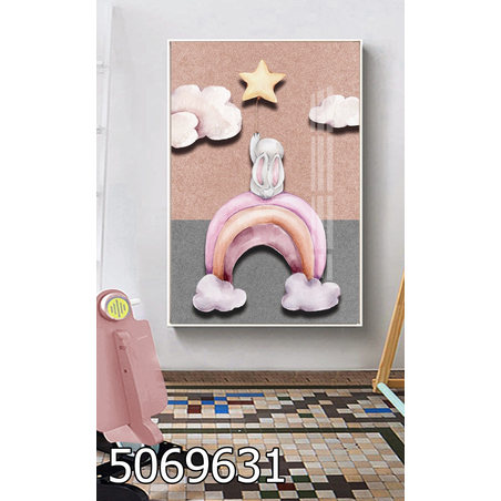 תמונה לחדר ילדים דמויות מצוייר דגם 5069631