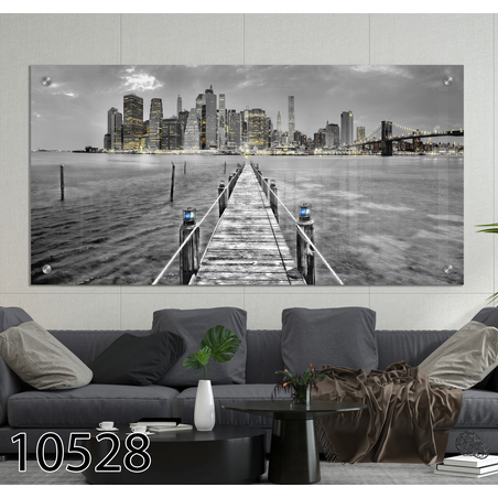 תמונת זכוכית מקורית לסלון או לפינת האוכל מודפסת על זכוכית דגם-10528