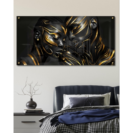 תמונת זכוכית לסלון או לחדר שינה 