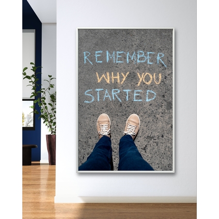 תמונת מוטיבציה על קנבס או על זכוכית לבחירתכם 