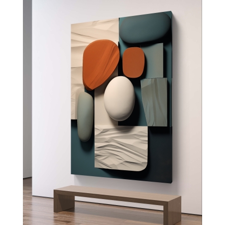 תמונת קנבס סגנון גיאומטרי 