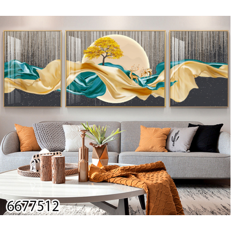 תמונה מחולקת לסלון דגם 6677512