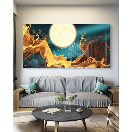 תמונת זכוכית לסלון או לפינת אוכל 