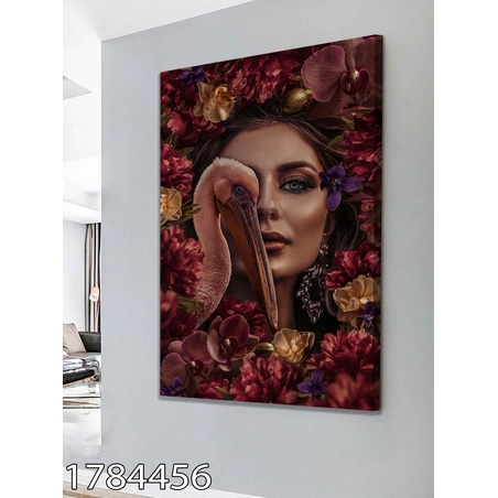 תמונת קנבס מעוצבת עם או בלי מסגרת דגם 1784456