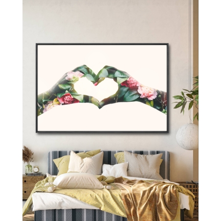 תמונת קנבס בסגנון רומנטי 