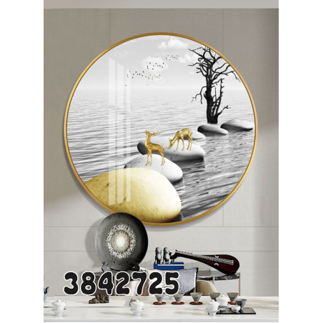 תמונה עגולה דגם 3842725 