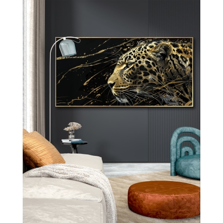 תמונת קנבס לסלון בסגנון בעלי חיים 