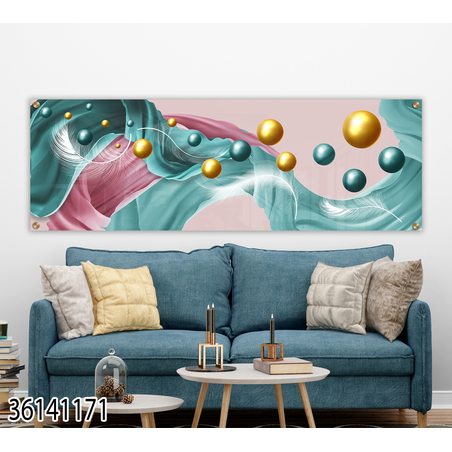 תמונת זכוכית תלת מימד פנורמית מיוחדת לסלון לפינת אוכל או למשרד  דגם-36141171