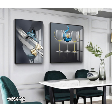 זוג תמונות לפינת אוכל/מטבח דגם 4088292