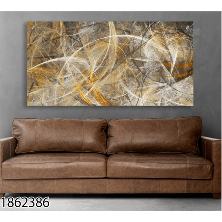 תמונת זכוכית מקורית תלת מימד לחדר השינה או לסלון או למשרד מודפסת על זכוכית דגם-1862386