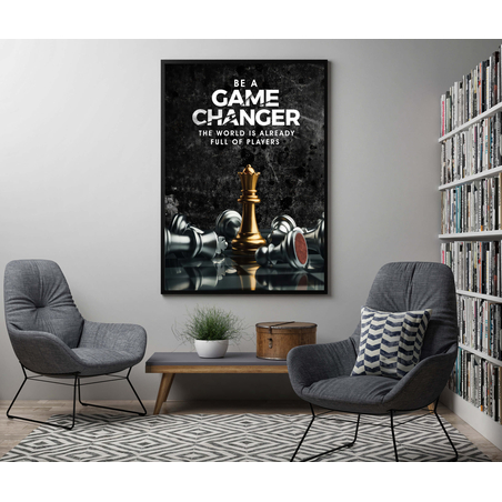 תמונת מוטיבציה על קנבס או על זכוכית לבחירתכם דגם 2032337