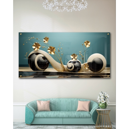 תמונת זכוכית לסלון או לפינת אוכל 