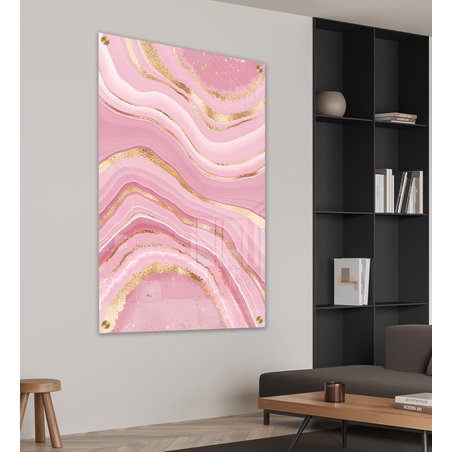 תמונת זכוכית מעוצבת לסלון או למשרד דגם  21887492