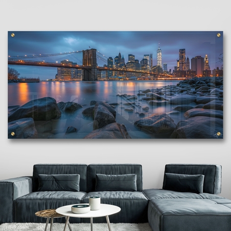 תמונת זכוכית לסלון 