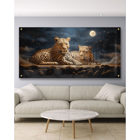 תמונת זכוכית לסלון 