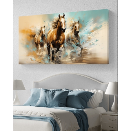 תמונת קנבס לסלון בסגנון בעלי חיים 