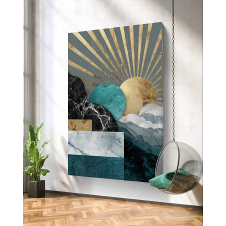 Alt Text: Canvas wall art 