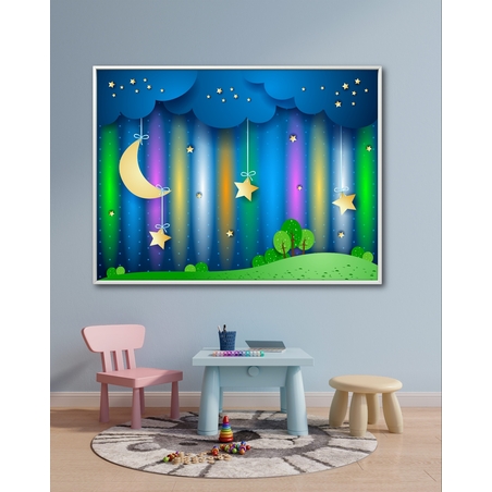 תמונת קנבס לחדר ילדים 