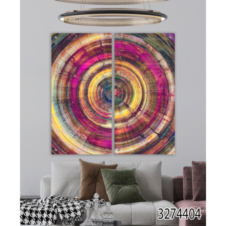 זוג תמונות זכוכית לסלון  או למשרד דגם 3274404