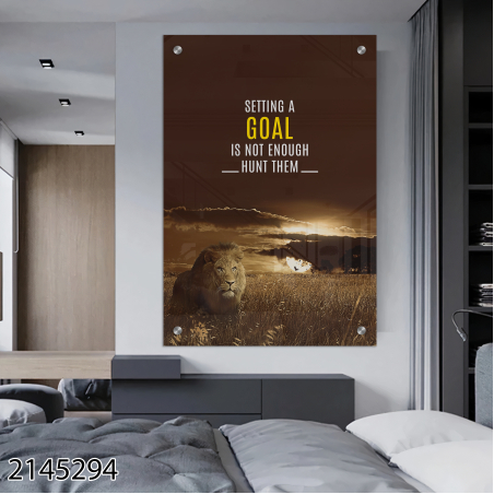 תמונת מוטיבציה על קנבס או על זכוכית לבחירתכם דגם 2145294