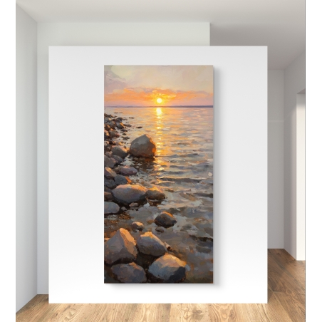 תמונה מודפסת על קנבס לאורך 