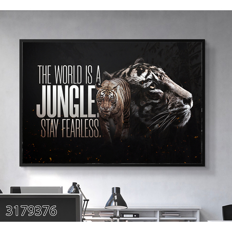 תמונת מוטיבציה מעוצבת עם או בלי מסגרת דגם 3179376