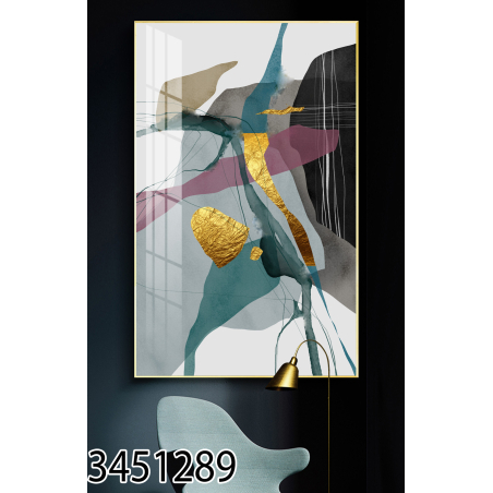 תמונת קנבס מעוצבת  -אבסטרקט דגם 3451289