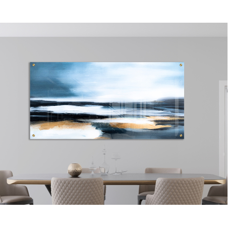 תמונה מיוחדת אבסטרקט בהדפסה ישירה על זכוכית דגם-20128045