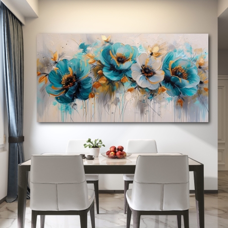 תמונת קנבס לפינת אוכל 