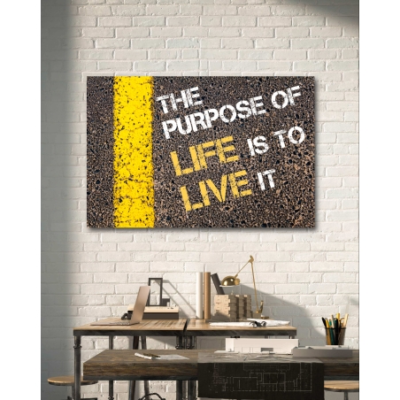 תמונת קנבס בסגנון השראה ומוטיבציה למשרד 