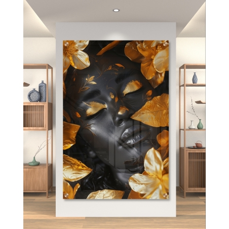 תמונת זכוכית בסגנון דמויות 