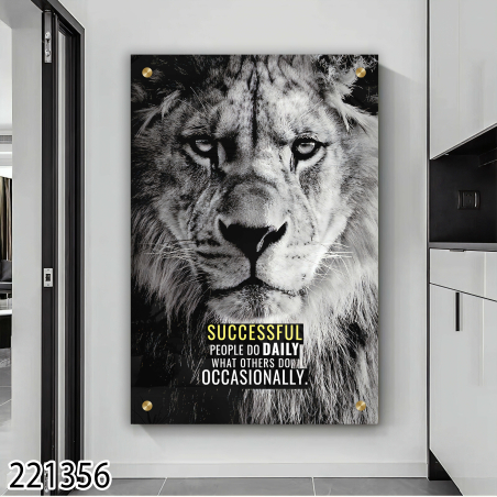 תמונת מוטיבציה על קנבס או על זכוכית לבחירתכם דגם 221356