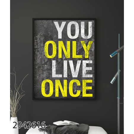 תמונת מוטיבציה מעוצבת עם או בלי מסגרת דגם 2942616
