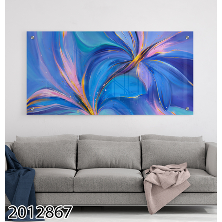 תמונת זכוכית מקורית לסלון או למשרד מודפסת על זכוכית דגם-2012867